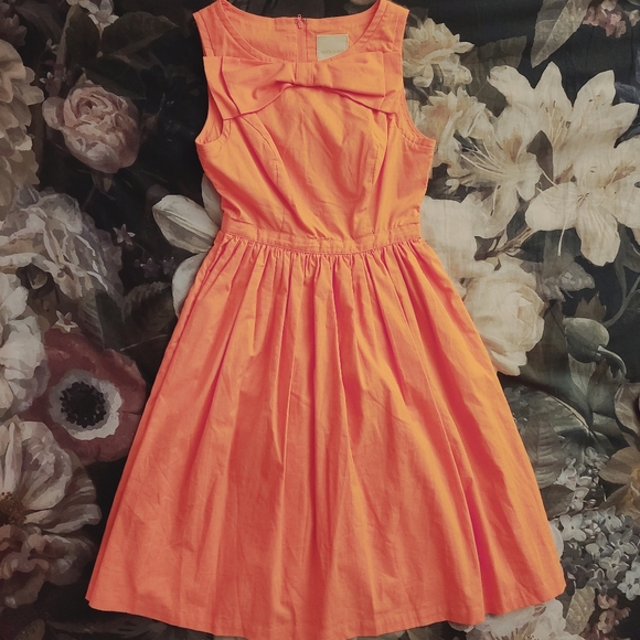 Modcloth Revel & Relish Bow Dress sz Sm - Picture 3 of 9